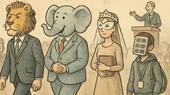 Vtip: Firma pořádá maškarní ples