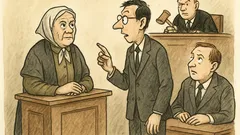 Vtip: U soudu se právník zeptá babičky