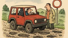 Vtip: Víte, k čemu jsou terénní vozidla?