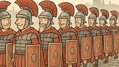 Vtip: Jak se směje 490 římských vojáků?