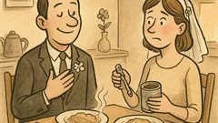 Vtip: Miláčku, tu konzervu jsi ohřívala sama?