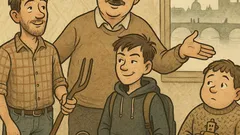 Vtip: Tatínek má tři syny na J