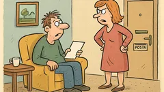 Vtip: Miláčku, to, že ti něco nedojde…