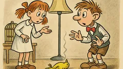 Vtip: Mánička říká: Náš kanárek vypil benzín