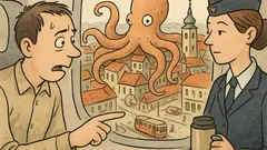 Vtip: Letuško, letíme nějak nízko?