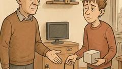 Vtip: Přijde syn za otcem a prosí…