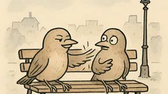 Vtip: Sedí dva ptáci vedle sebe…