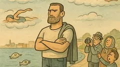 Vtip: Chuck Norris plave ve vzduchu