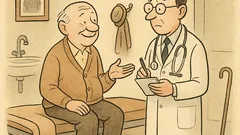 Vtip: Starý pán je u lékaře…