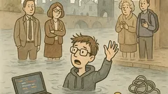 Vtip: Co volá programátor, když se topí?