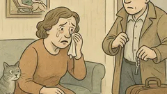 Vtip: Manžel přijde domů, žena pláče