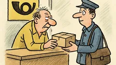 Vtip: Přijdete na poštu a slyšíte...