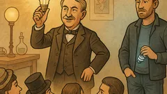 Vtip: Když Edison vymyslel žárovku…