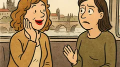 Vtip: Představ si, Robin mě dnes poprvé políbil!