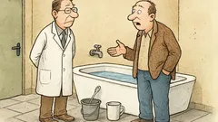 Vtip: Návštěva v psychiatrické léčebně