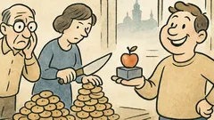 Vtip: 230 minus 220, děleno dvěma?