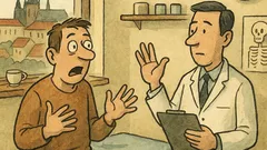 Vtip: Lékař: zbývá vám už jen deset…