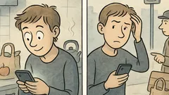 Vtip: Dva příznaky, že jsi na mobilu