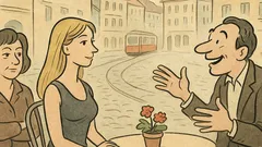 Vtip: Nevadí ti, že flirtuje s blondýnkou?