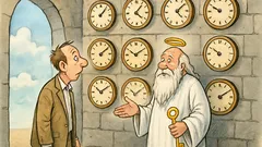 Vtip: Muž zemřel a dostal se do nebe