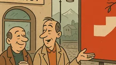 Vtip: Co se vám líbí na Švýcarsku?