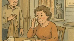 Vtip: Když manžel přišel domů, žena pláče