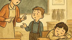 Vtip: Paní učitelka: Pepíčku, vzbuď žáka…