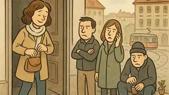 Vtip: Budu tam za pět minut!