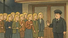 Vtip: Co dělá sedmnáct blondýnek před kinem?