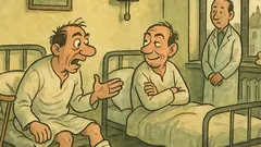 Vtip: Kulhavý si stěžuje v blázinci