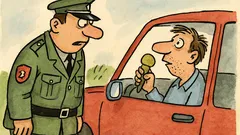 Vtip: Policista zastaví auto a ptá se řidiče