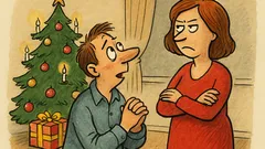 Vtip: Drahoušku, vezmeme se o Vánocích?