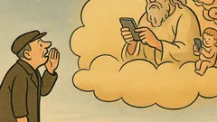 Vtip: Přijde chlápek na kopec, řve na Boha