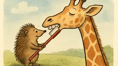 Vtip: Víš, co vznikne spojením ježka a žirafy?