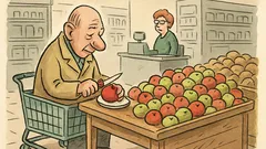 Vtip: Těším se na hvězdičky v jablkách