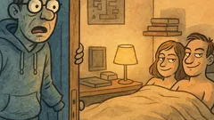 Vtip: Počítačový maniak přijde domů a...