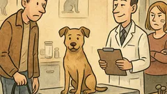 Vtip: Dneska jsem vzal psa k veterináři…