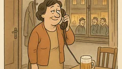 Vtip: Haló, můžu mluvit s manželem?