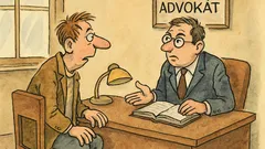 Vtip: Přijde chlapík do advokátní kanceláře...