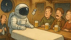 Vtip: Která klávesa je pro astronauta nejoblíbenější?