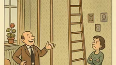 Vtip: Miláčku, proč je dětská postel tak vysoko?