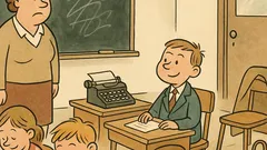 Vtip: Pan učitel zadá slohovku o firmě