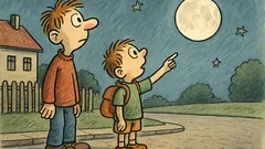 Vtip: Proč koukáš na ten Měsíc?