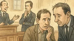 Vtip: Po prvním stání u soudu…