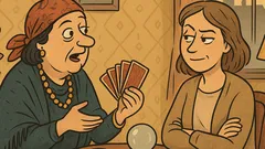 Vtip: Jasnovidka říká: Váš muž vás podvádí