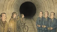 Vtip: EU zhasla světlo na konci tunelu