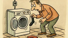 Vtip: Nevysvětlitelná paranormální aktivita v pračce