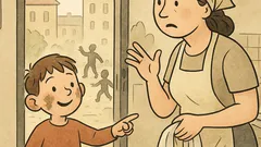 Vtip: Mami, můžu si jít hrát ven?