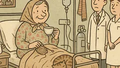 Vtip: Jednotka intenzivní péče: jedna babička