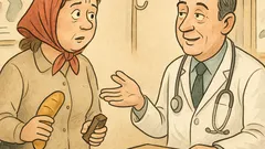 Vtip: Přijdu k doktorovi—mám tasemnici…